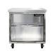 Continental SW32NGD 32" Worktop Refrigerator w/ (1) Section, 115v, Silver