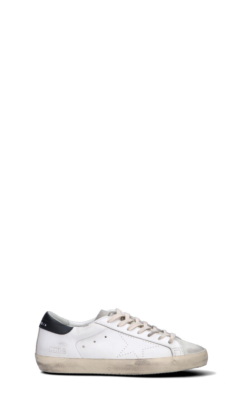 GOLDEN GOOSE SUPER-STAR SKATE Sneaker uomo bianca/nera in pelle