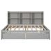 Wildon Home® Percoski Daybed in Gray | 44.8 H x 77.2 W x 64.8 D in | Wayfair 54FC4CE7D9FC45C88464903A1E4B9CA0