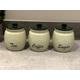 Sage Green Tea Coffee Sugar Canisters Kitchen Storage Container