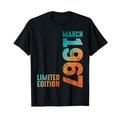 Awesome Limited Edition März 1967 Retro 1967 Vintage 1967 T-Shirt