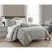 Chic Home Shahram 9-Piece Rich Chenille Jacquard Geometric Comforter Set