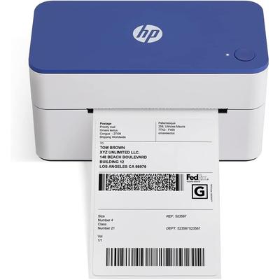 HP Compact Direct Thermal Label Printer, 4x6 High-Speed USB, Shipping, Barcode, Address Labels, PC & Mac