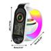 QTOCIO Bluetooth Speaker Small A Bluetooth Speaker 6-in-1 Wireless Charging G Light Alarm Clock Portable Audio System