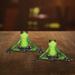 ICE ARMOR 2-PC Yoga Frog 6"W Statue Funny Animal Figurine