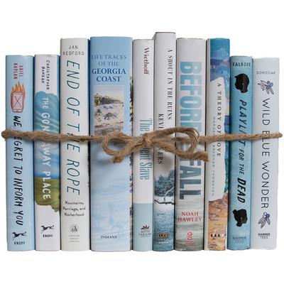 Books Blue Decorative Accessories: Nautical Dust Jacket ColorPak