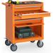 4 Drawers Rolling Tool Chest Metal Tool Cart Storage Cabinet