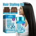 Hair Serum for Frizzy & Damaged Hair Hair Styling Anti Frizz Hair Serum Oil 30 Leave-in Hair Serum Capsules Keratin Hair Treatment with Jojoba & Avocado Hair Oils Vitamins A/C/E/B5