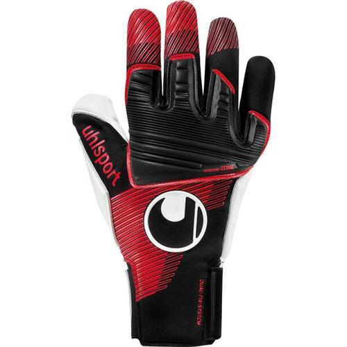 UHLSPORT Herren Handschuhe Powerline Absolutgrip Reflex, Größe 9 in schwarz/rot/weiß