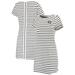 Women's Tommy Bahama White Las Vegas Raiders Tri-Blend Jovanna Striped Dress