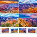 4 Pack 1000 Pieces for Colorado Grand Canyon National Park Puzzles & Arizona & Colorado Grand Canyon & Natural National Park Jigsaw Puzzles for Adults 1000 Pieces and Up, Gifts for Women & Mom