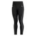 Women's adidas Black Miami Hurricanes Stadium Training 7/8 Leggings