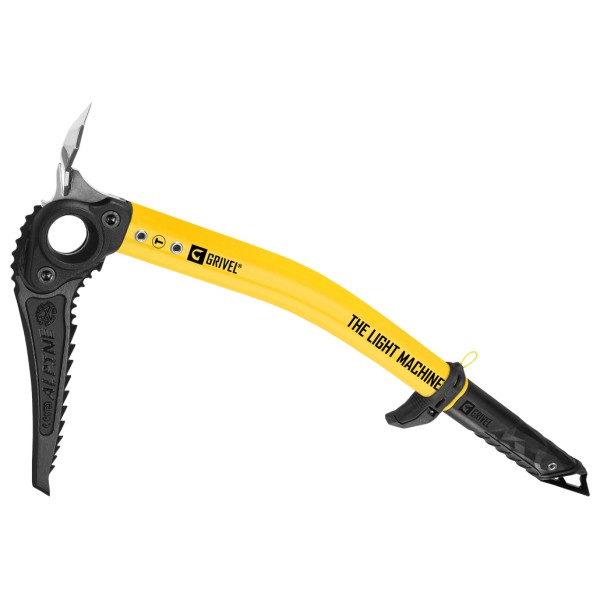 Grivel - Ice Axe The Light Machine Alpine + Adze Vario - Eispickel Gr 50 cm gelb