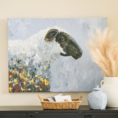 Wooly Canvas Wall Art - 48" X 36" - Grandin Road