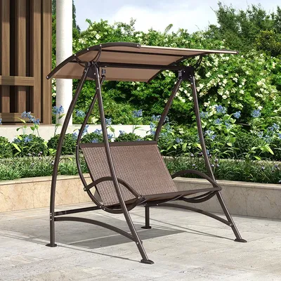 Swing rocking deals chair outdoor