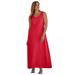 Plus Size Women's Flared Tank Dress by Jessica London in Vivid Red (Size 14/16)