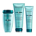 Krastase Resistance Shampoo, Conditioner and Hair Treatment, Strengthening Routine to Repair Dry Damaged Hair, Trio Set