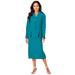 Plus Size Women's Two-Piece Skirt Suit with Shawl-Collar Jacket by Roaman's in Deep Turquoise (Size 34 W)