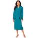 Plus Size Women's Two-Piece Skirt Suit with Shawl-Collar Jacket by Roaman's in Deep Turquoise (Size 30 W)