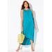 Plus Size Women's Margarita High Low Cover Up Dress by Swimsuits For All in Luxury (Size 34/36)
