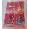 Disney Accessories | Disney Princess 4 Figural Bag Clips Snow White Cinderella Ariel Tinkerbell | Color: Red/White | Size: Osg