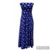 Lularoe Dresses | Lularoe Polka Dot Metallic Tube Dress | Color: Blue/Silver | Size: Xxs