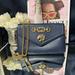 Gucci Bags | Gucci Rajah Chain Shoulder Bag Leather Medium Blue Handbag Bag | Color: Blue/Gold | Size: Os