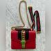 Gucci Bags | Gucci Calfskin Sylvie Chain Shoulder Bag Hibiscus Red | Color: Red | Size: Os