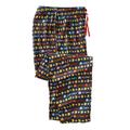 Men's Big & Tall Licensed Novelty Pajama Pants by KingSize in Pacman Roll Call (Size 2XL) Pajama Bottoms