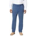 Men's Big & Tall 5-pocket Open Bottom Pant by KingSize in Navy (Size 44 40)