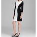 Kate Spade Dresses | Kate Spade Tillie Color Block Black And White Colored Sheath Dress, Size 6 | Color: Black | Size: 6