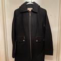 Michael Kors Jackets & Coats | Michael Kors Hooded Pea Coat | Color: Black | Size: 4