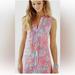 Lilly Pulitzer Dresses | Like New Lilly Pulitzer Dress Size Small, 100% Linen | Color: Blue/Pink | Size: S