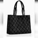 Victoria's Secret Bags | New Vs Icon Logo Mesh Tote | Color: Black | Size: Os