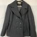 Michael Kors Jackets & Coats | Michael Kor Men Winter Wool Peacoat Dougle Breasted Large Black Outerwear Jacket | Color: Black | Size: L