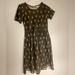 Lularoe Dresses | Lularoe Amelia Dress. Size M. A Line Dress. | Color: Gray/Orange | Size: M