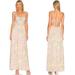 Free People Dresses | Free People Wisteria Floral Maxi Dress In Light Combo | Color: Pink/Yellow | Size: L