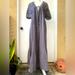 Free People Dresses | Free People Goddess Gown Grey Cotton Pockets Adjustable Sleeves Sz. M | Color: Gray | Size: M