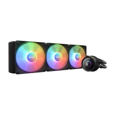 NZXT 360mm Kraken RGB AIO Liquid CPU Cooler with LCD Display (Black) RL-KR360-B1