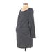 Gap Casual Dress - Shift: Black Print Dresses - Women's Size Small