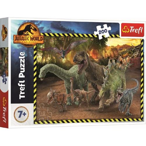 Puzzle 200 Jurassic World (Kinderpuzzle) - Trefl