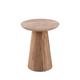 Table d'appoint en bois de manguier D30cm bois clair