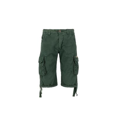 Shorts ALPHA INDUSTRIES "Alpha Industries Men - Shorts Jet Short", Herren, Gr. 38, Normalgrößen, blau (schwarz petrol), Obermaterial: 100% Baumwolle, Hosen Image