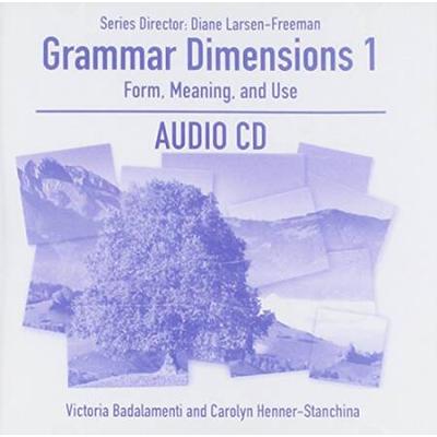 Grammar Dimensions Audio CD