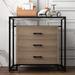 3 Drawer Dresser, Wood Dresser Chest with Wide Storage Space