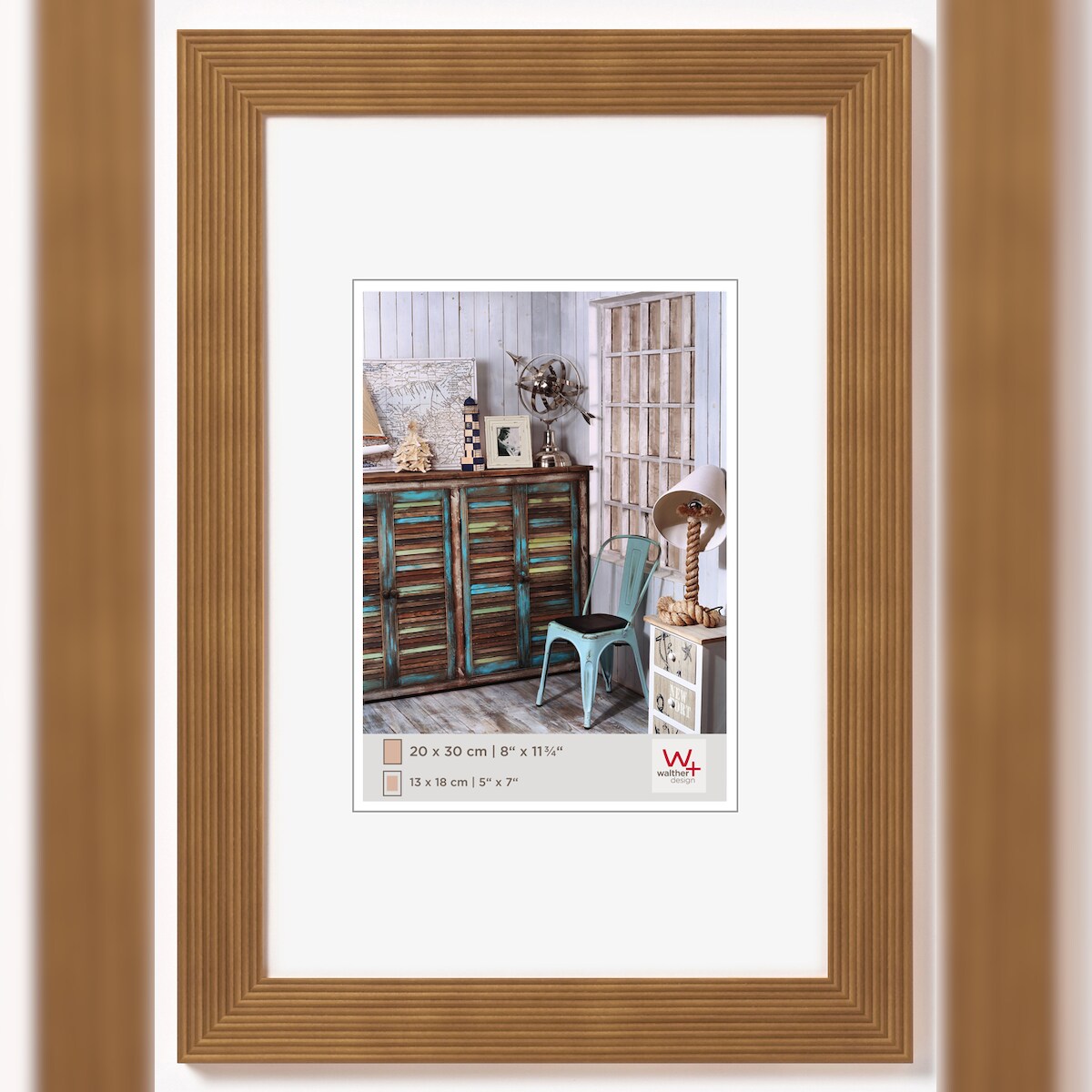 Grado Holz Bilderrahmen 15x20 cm EICHE Image