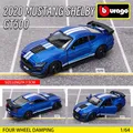 Bburago1:64 Ford GT500 Modèle multiple Petite voiture de collection Modèle en alliage Cadeau de