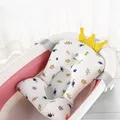 ABOOKS-Coussin de baignoire pliable pour bébé support de bain en polymère siège de douche