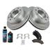 2003-2005, 2007, 2010, 2020 GMC Savana 2500 Rear Brake Pad and Rotor Kit - TRQ