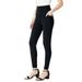 Plus Size Women's Side-Pocket Essential Legging by Roaman's in Black (Size 34/36)